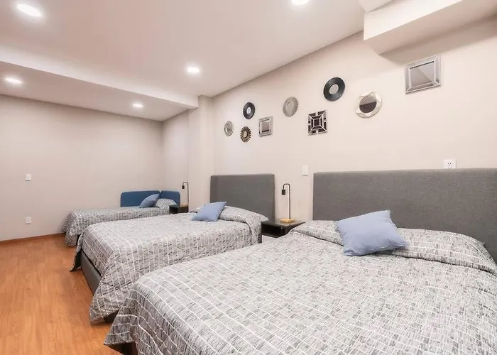 401 Location 3bdrm 2bath With Ac Rooftop Holiday home Mexico City